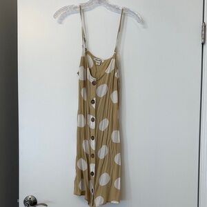 Billabong Polka Dot Summer Spring Dress Size Medium Coverup NWT